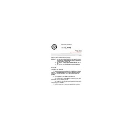DOD DODD-5000.60