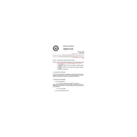 DOD DODD-5230.9