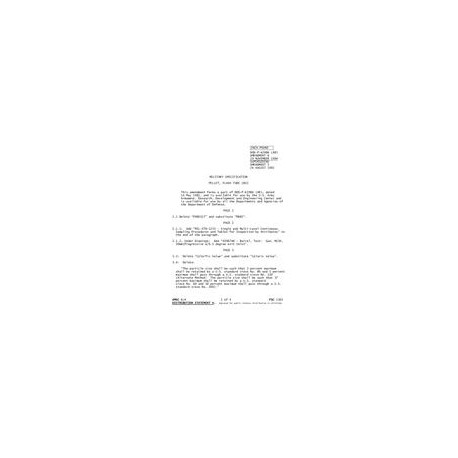 DOD DOD-P-63986 Amendment 6