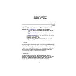 DOD DODI-5105.58