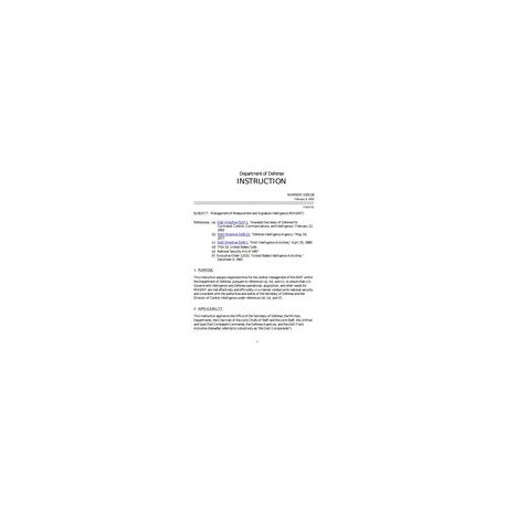 DOD DODI-5105.58
