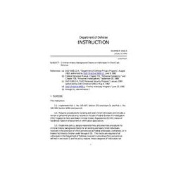 DOD DODI-1402.5