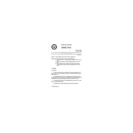 DOD DODD-3305.6