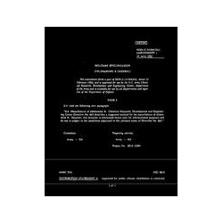 DOD DOD-C-51464 Amendment 1