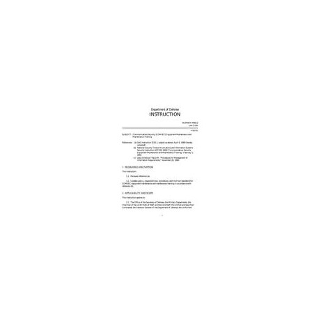 DOD DODI-4660.2