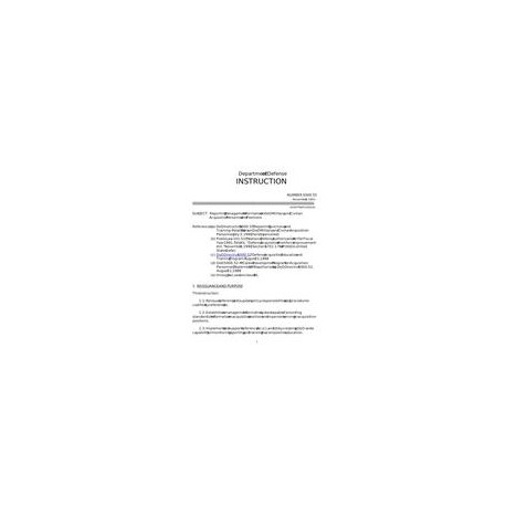 DOD DODI-5000.55