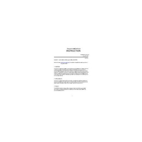DOD DODI-5128.33