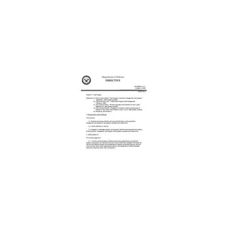 DOD DODD-4165.5