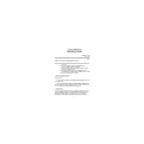 DOD DODI-7730.61
