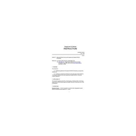 DOD DODI-3218.2