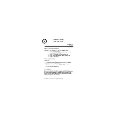 DOD DODI-7750.7