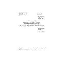 DOD DOD-B-24559 Notice 1 - Cancellation