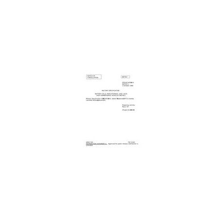 DOD DOD-B-24559 Notice 1 - Cancellation