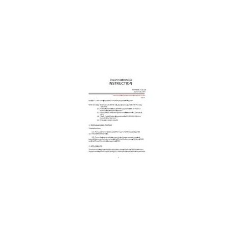 DOD DODI-7730.18