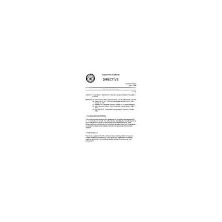 DOD DODD-7050.5