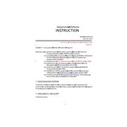 DOD DODI-6055.8