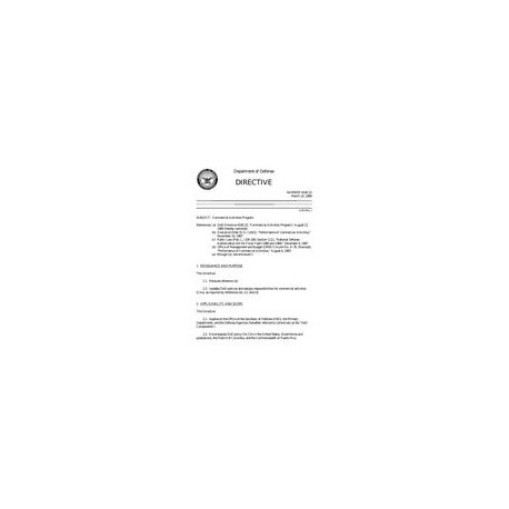 DOD DODD-4100.15