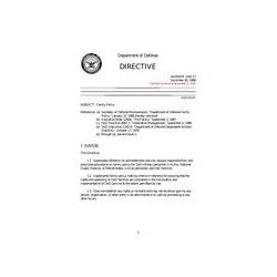 DOD DODD-1342.17