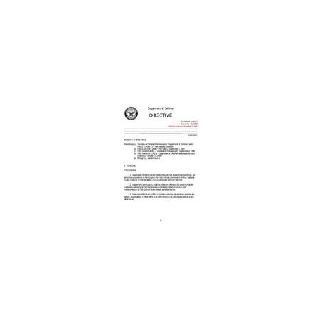 DOD DODD-1342.17