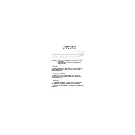 DOD DODI-1340.18