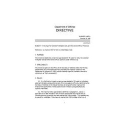 DOD DODD-1402.4