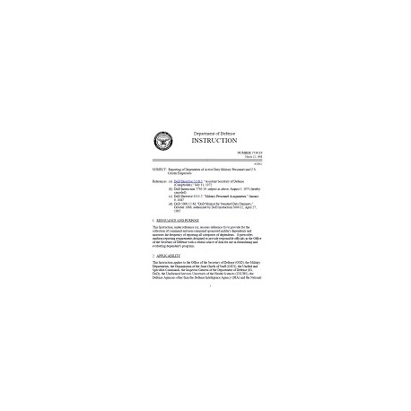 DOD DODI-7730.19