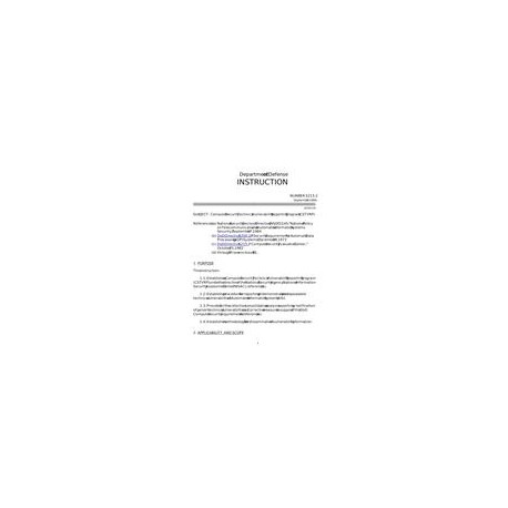DOD DODI-5215.2