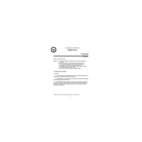 DOD DODD-5160.58