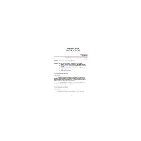 DOD DODI-4100.33