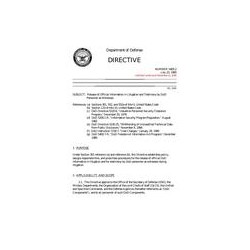 DOD DODD-5405.2