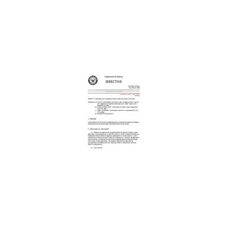 DOD DODD-5230.25