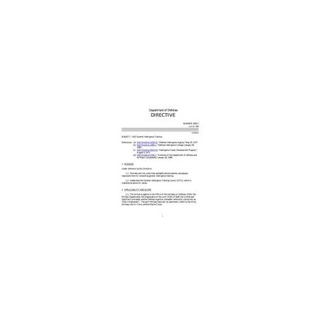 DOD DODD-3305.2