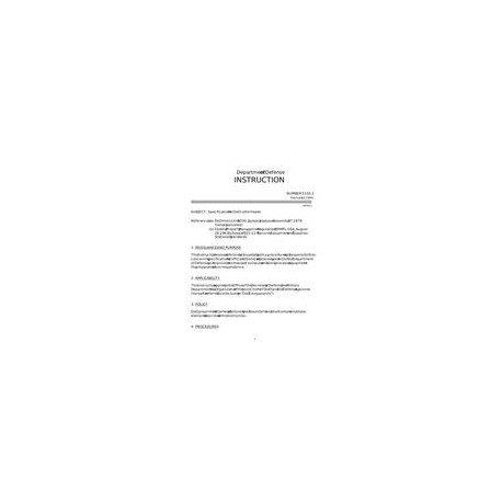DOD DODI-5330.2