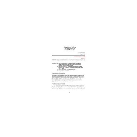 DOD DODD-4165.61