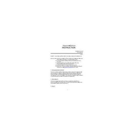 DOD DODI-5210.67