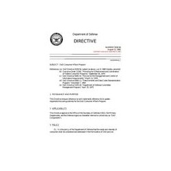 DOD DODD-5030.56