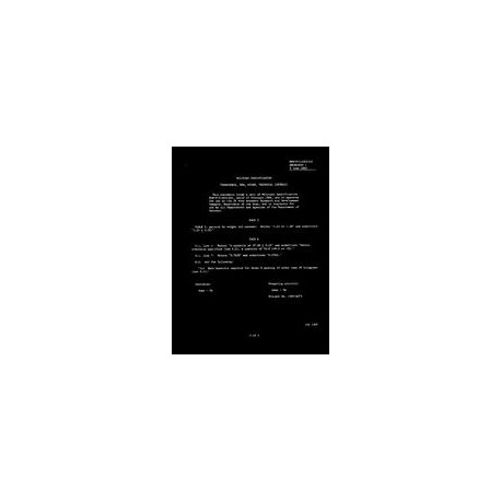 DOD DOD-P-51463 Amendment 1