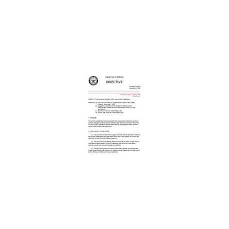 DOD DODD-5525.4