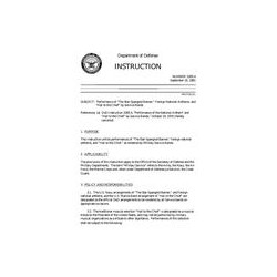 DOD DODI-1005.4