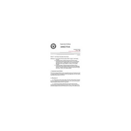 DOD DODD-5154.25