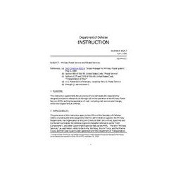 DOD DODI-4525.7