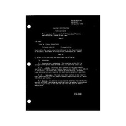 DOD DOD-P-85321 Amendment 1