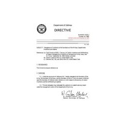DOD DODD-5535.2