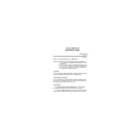 DOD DODI-5160.67