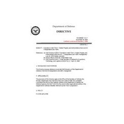 DOD DODD-5126.9