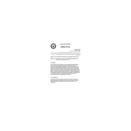 DOD DODD-6050.7