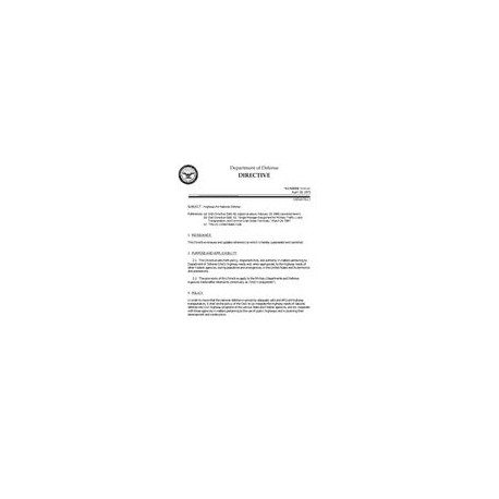 DOD DODD-5160.60