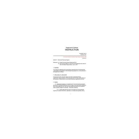 DOD DODI-1412.3
