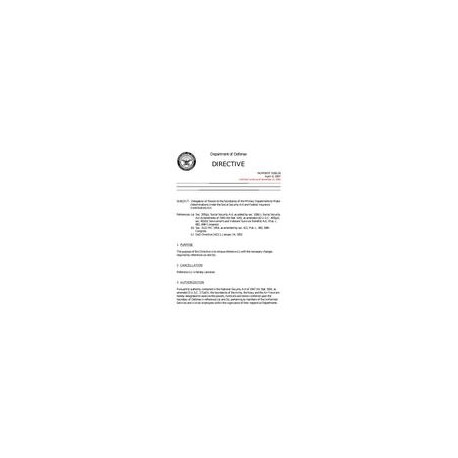 DOD DODD-5160.24
