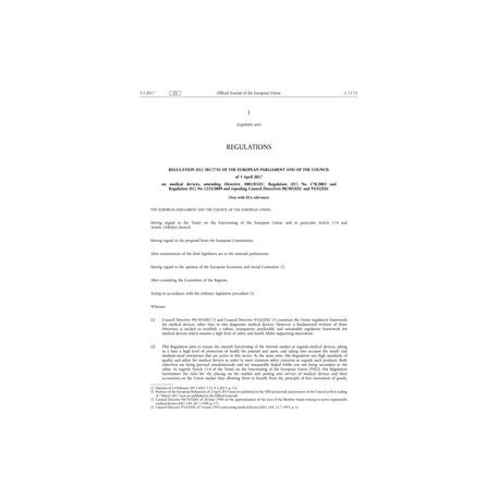 EEC 2017/745/EC